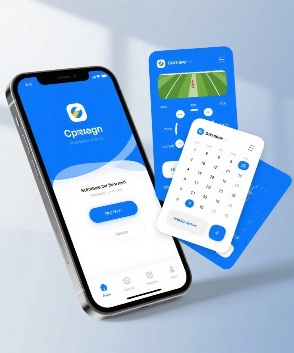 移动体育应用功能示意